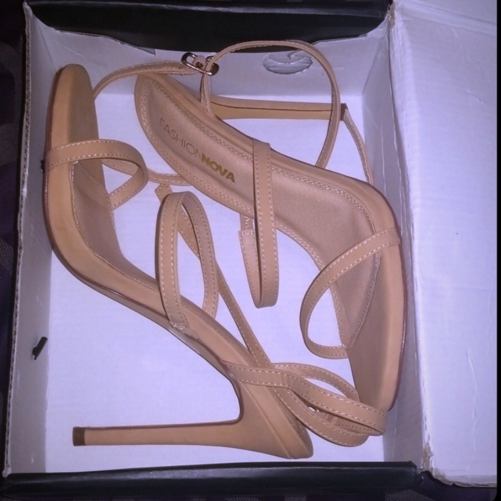 Fashion Nova Nude Heels